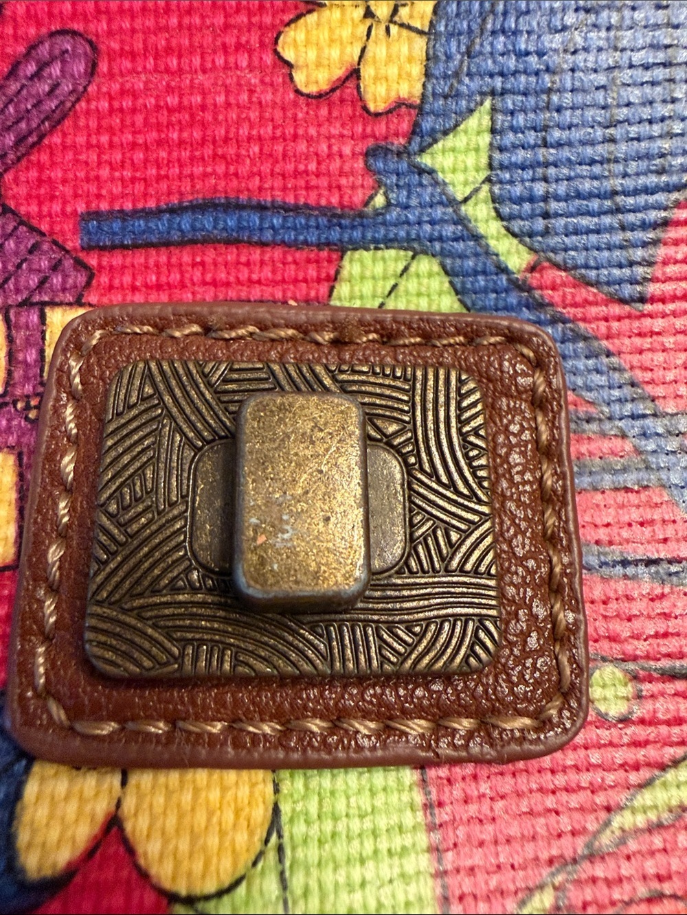 EUC! SakRoots Floral Print Multicolor Crossbody Bag/Multiway - Picture 2 of 16